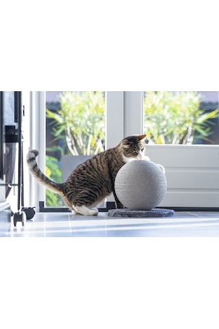 Karlıe Kedi Tırmalama Küresi Bolly Gri 30.5cm