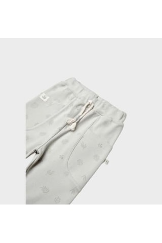Bibaby Organik Pantolon Love Our Warth Yeşil-11641 Yeşil