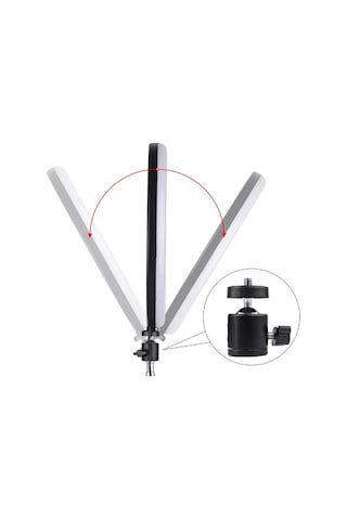 Soft Ring Light Mj33 13" 33cm Rgb Led Halka Işık Tripodlu Selfie Işığı Senalstore
