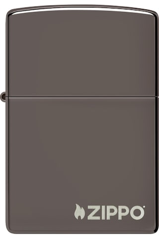Zippo Çakmak Parlak Black ice Benzin Taş Hediyelik Set du10-150zl