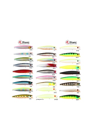Usami Combo Pop 120F 18.5 G Maket Balık