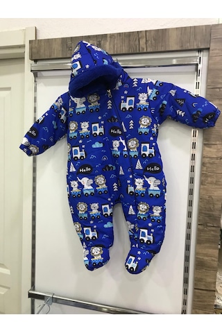 Erkek Bebek Astronot Tulum Çok Renkli