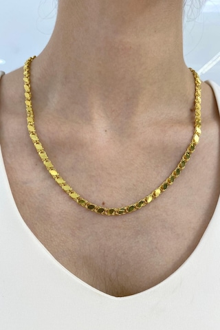 Zümrüt Sarraf 14 Ayar Altın Pullu Zincir Kolye 10 G 38096468