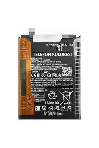 Xiaomi Redmi Note 12 Pro 4g Uyumlu Batarya Pil Bn5e
