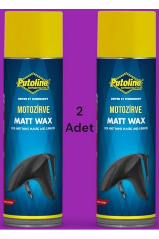 Putoline Matt Wax Mat Yüzey Parlatıcı Cila 500 Ml 2 Adet