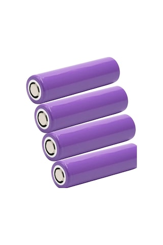 18650 3.7 V 1200 mAh Şarj Edilebilir Lityum Pil 4 Adet 18650 3.7 V 1200 mAh Şarj Edilebilir Lityum Pil 4 Adet