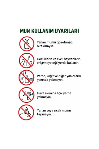Minia Bahçe Portakal & Bergamot Soya Wax Mumu 75 Gr Beyaz