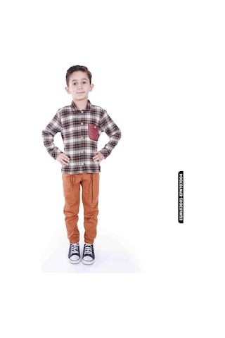 Xo Kids Erkek Pantolon 5-14 Yaş 0002282 Epnt07004 Kahverengi