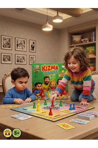 Kızma Birader 72 Parçalı 4 Kişilik 55 Kartlı Eğlenceli Ve Stratejik Aile Çocuk Kutu Oyunu