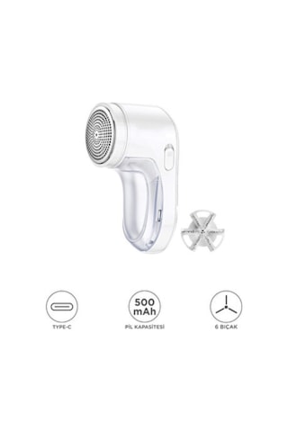 Lm708 Şarjlı Tüy Toplayıcı & Kumaş Tüy Alma Makinesi Tiftik Temizleyici Lint Remover