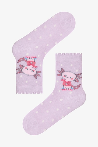 Penti Lila Kız Çocuk Lilac Axolot 2'li Soket Çorap
