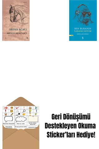 Heder Ağacı + Ben Buranın Yabancısıyım + Okuma Sticker'ları