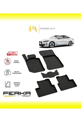 Bmw İ4 Serisi Electric 2021 Ve Üstü 4d Havuzlu Paspas Bmw İ4 Serisi Electric 2021 Ve Üstü 4d Havuzlu Paspas