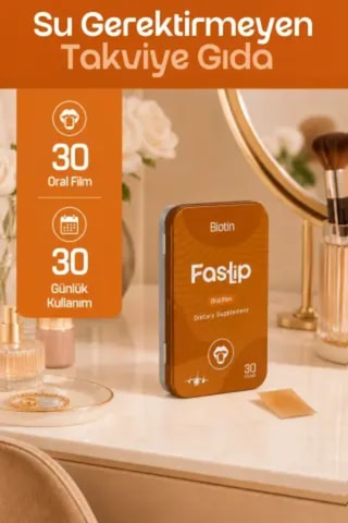Fastlip Biotin Strip Form - 30 Film Tablet