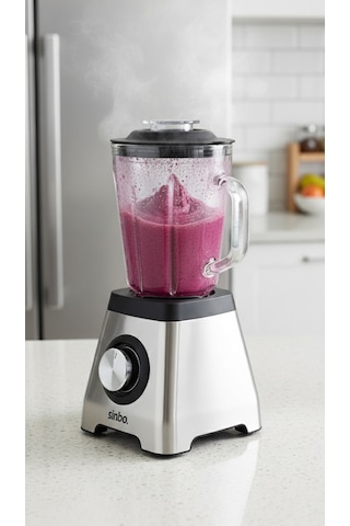 Sinbo SHB - 7519  1.5 L 6 lı Çelik Bıçak Buz Kırma Paslanmaz Turbo Blender