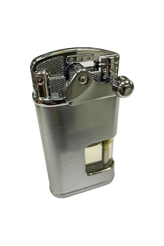 Elif Pürmüzlü Kırmızı Mavi Işıklı Çakmak Gümüş 709400