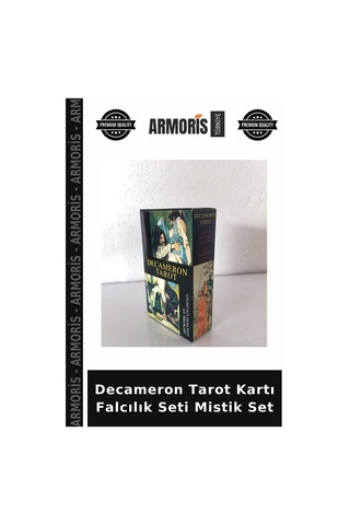 Decameron Tarot Kartı Falcılık Seti Mistik Set