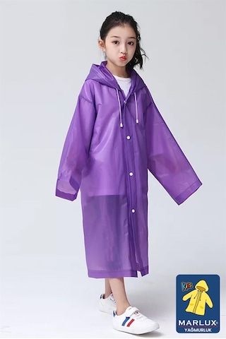 Marlux Mor Çocuk Yağmurluk Marcygm004 Mor