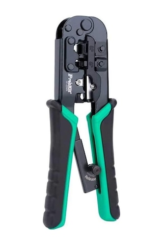 Proskit Cp-376tr 4p/6p/8p Rj11/rj12/rj45 Cat5 Cat6 Konnektör Sıkma Pensesi