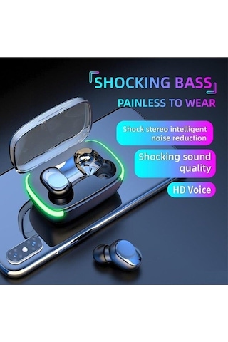 Time&Tech Y60 Earbuds Bluetooth 5.4 Kulak İçi Kulaklık