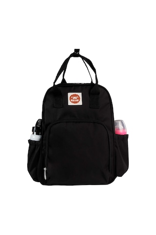 Kujju Anne Bebek Bakım Sırt Çantası Siyah