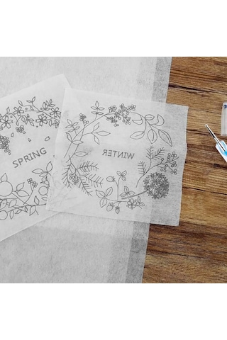 Roco Paper Karbon Grafit Transfer Kağıdı Beyaz - 44 62 Cm - 100'l