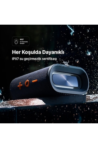 Xenon Smart Kablosuz Bluetooth Hoparlör Rgb Işıklı 5w Tws Ipx7 Su Geçirmez Ses Bombası X6703