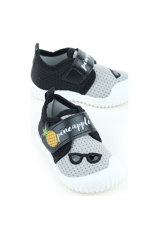 Gezer Yazlık Keten Bebe Erkek Ayakkabı Ga2ybm.03270.00.r69.0a Gri