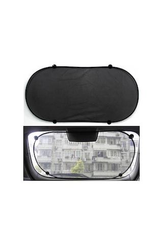 Arka Cam Vantuzlu Oto Güneşlik Perde 50x100cm