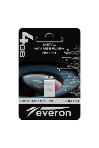 Everon 4gb Metal Usb Mini Flash Bellek