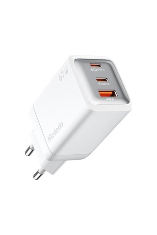 67w Mini Şarj Cihazı Beyaz