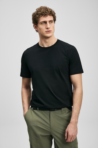 Lufian Pablo Modern Grafik T- Shirt Siyah Siyah 111020318100100 Siyah