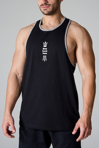 Pose I Down Push Beyond Limit Oversize Atlet Siyah