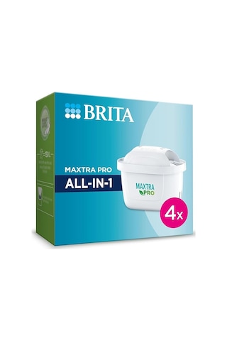 BRITA Maxtra Pro All-In-1 Yedek Su Arıtma Filtresi 4'lü