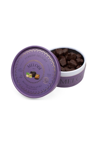 Melodi Bitter Çikolatalı Duble Fıstıklı Lokum 250 G
