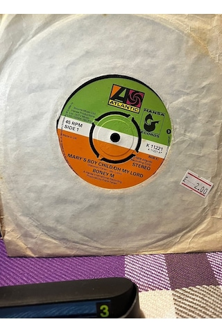 Boney M. - Mary's Boy Child / Oh My Lord / Dancing In The Streets 7" Vinyl Single, Uk Press, 1978