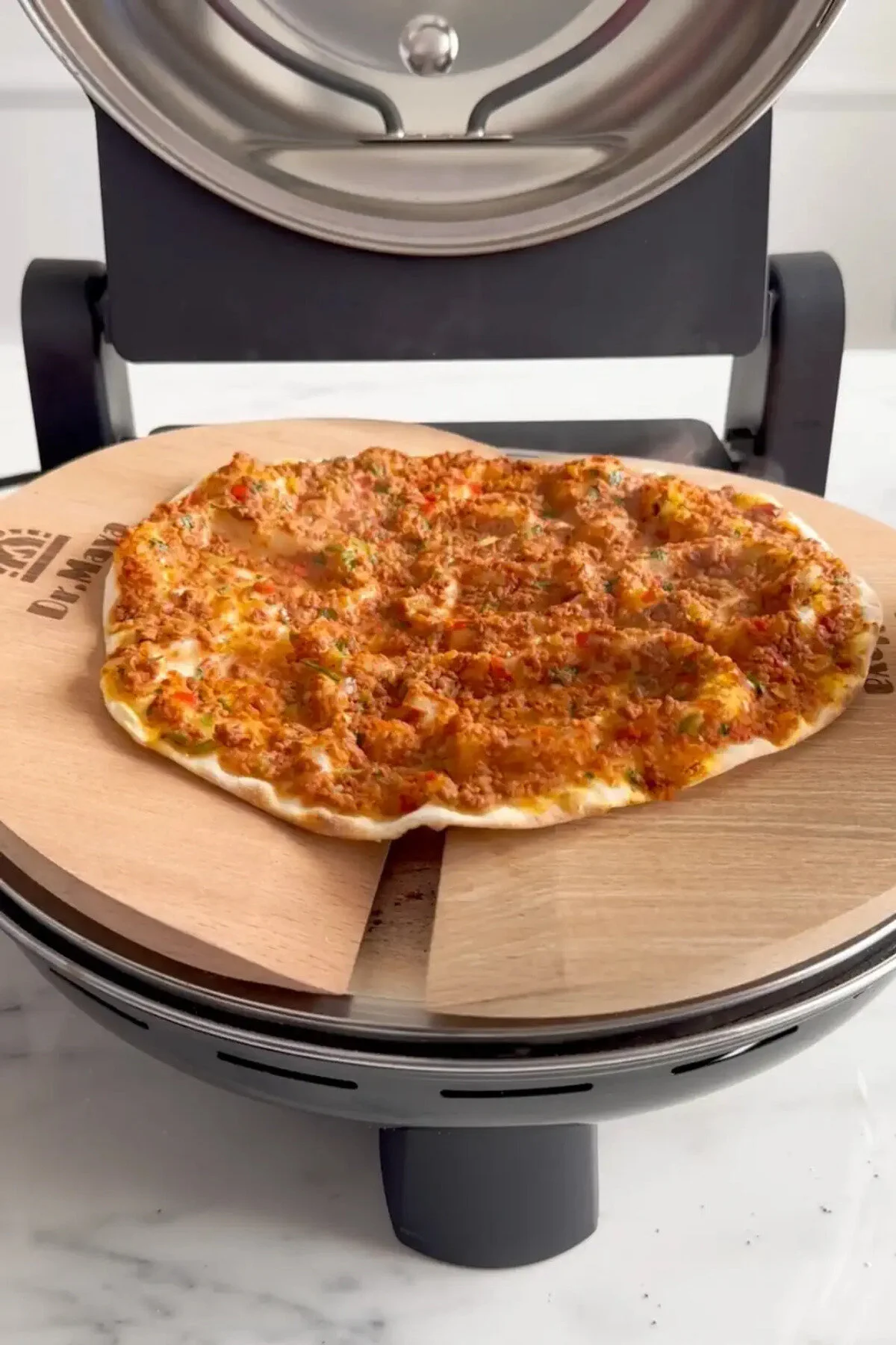 Taş Fırın Uyumlu 2'li Pizza Kürekleri Ahşap