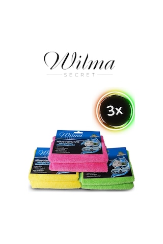 Wilma Secret Mikrofiber Havlu 3'lü 50 x 70 CM