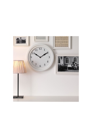 Ikea Söndrum Duvar Saati 35 X 6 Cm Beyaz