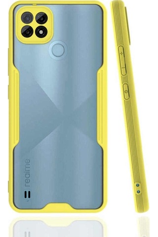 Realme C21 Kilif Kamera Korumali Colorful Kapak 502025121