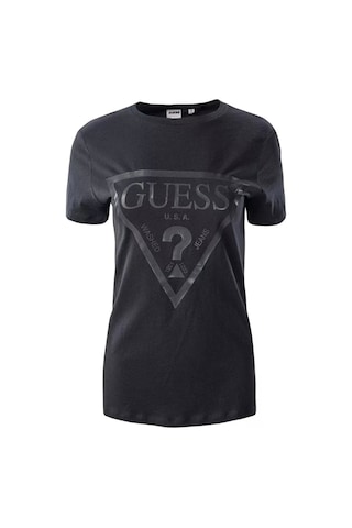 Guess Kadın Adele Regular Siyah T-shirt Siyah