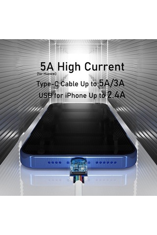 Prestigegoods 12-13 Pro Max Xs X 11 Artı İçin Baseus Usb Kablosu, 2.4a Hızlı Şarj, İp 7 Se Uygun, Usb Veri Hattı