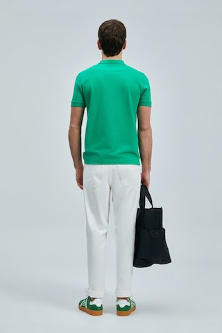 Lufian Erkek Laon Smart Polo T-shirt 111040206 Açık Yeşil Çok Renkli