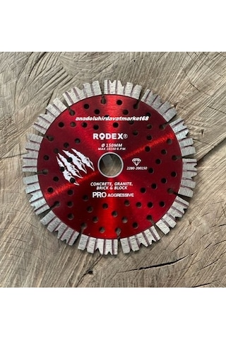 Rdx Pro 150mm Elmas Disk Kanal Açma Makina Bıçağı Beton Seramik Taş