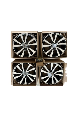 Fiat Egea 15" Diamond Cut Jant Takımı Bijon Ve Arma Takımı Dahil Komple Set