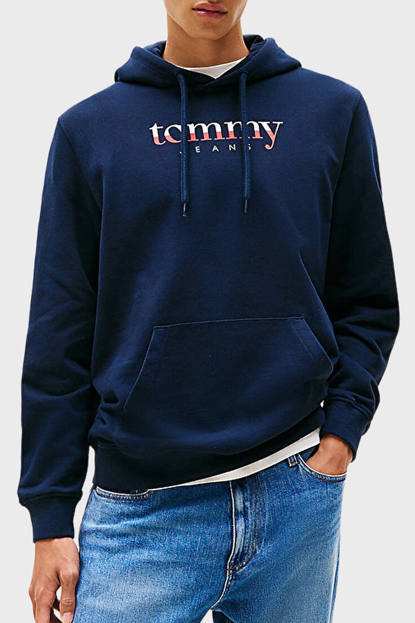 Tommy Jeans Erkek Sweat Dm0dm22113 C1g Lacivert Lacivert