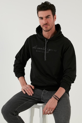 Buratti Erkek Sweat 5414018 Siyah