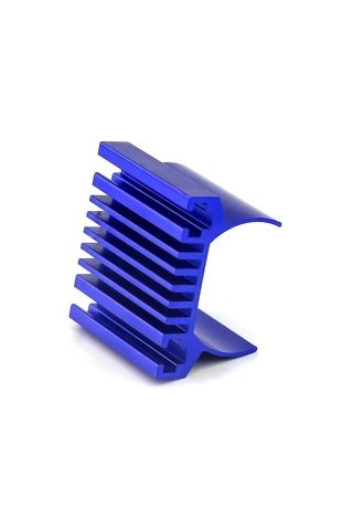 Dianziye Trax4 Ve Trax4-m 1/18 Rc Zırhlı Araçlar İçin Mavi Alüminyum 180 Motor Soğutma Radyatörü - Bjm401 Yükseltme Aksesuarı