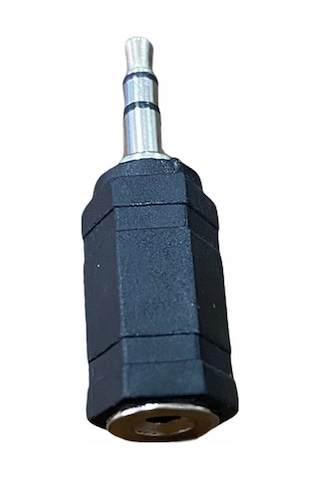 Jack Dönüştürücü - 2.5 Mm Stereo Erkek / 3.5 Mm Stereo Dişi Jack