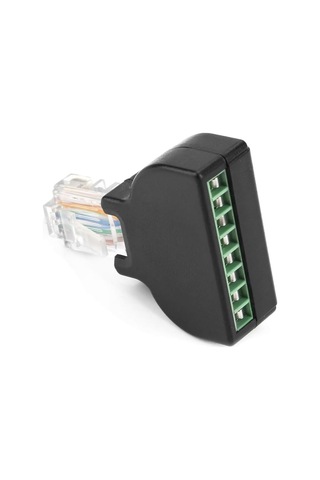 Lexroo Rj45 To Screw Terminal Vidalı Klemens Çevirici
